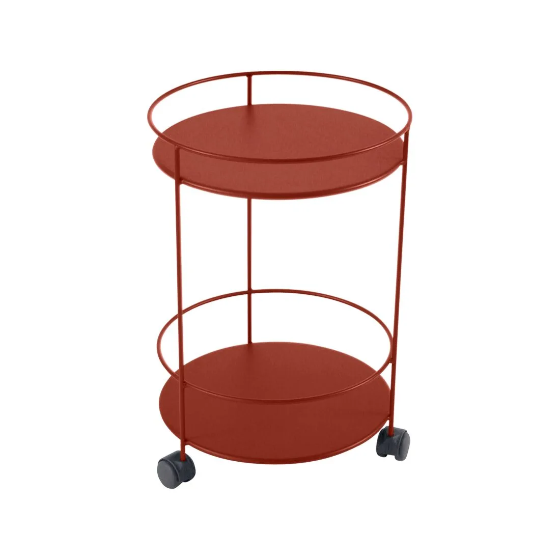 Fermob Guinguette GUINGUETTE GUERIDON A ROULETTES DOUBLE